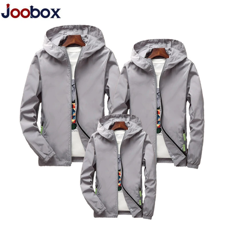Мужская и Женская куртка JOOBOX ветровка на молнии с капюшоном большие размеры S 6XL