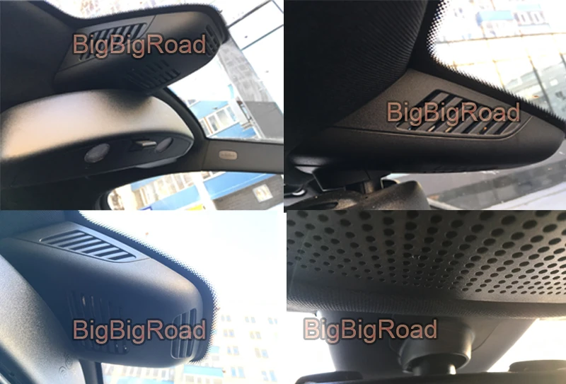 BigBigRoad для Mercedes-Benz C180 C200 C260 GLC260 W202 W203 W204 W205 GLC 200 260- автомобиля видео Регистраторы автомобиля беспроводной доступ в Интернет, видеорегистратор