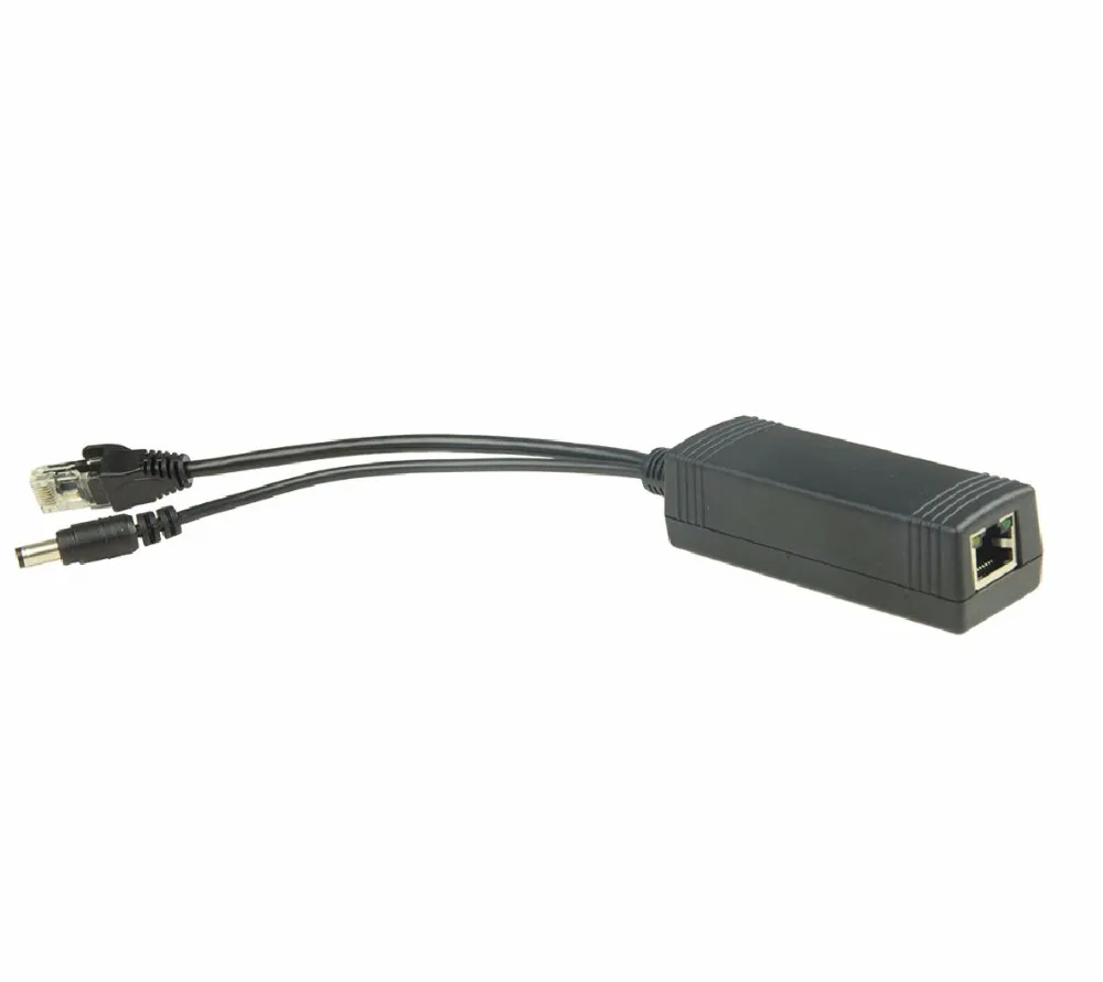 IEEE 802.3af 10/100M кабель-Сплиттер PoE 13W POE Over Ethernet Cable 48V to 12V 1A | Безопасность и защита