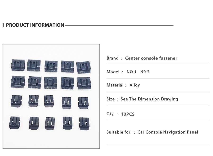 10 шт. Автомобильная консоль навигации CD DVD звуковая панель металлическое железное крепление для Honda Civic Accord