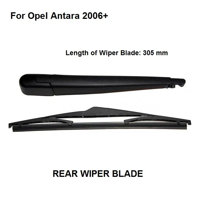 

305MM FOR OPEL VAUXHALL ANTARA REAR WINDSHIELD WINDSCREEN WIPER ARM + BLADE 2006-2015