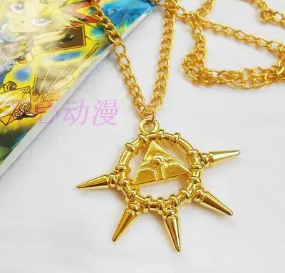 Оптовая продажа японское аниме Yu Gi Oh! Игра Ван ожерелье Кулон Бронзовый
