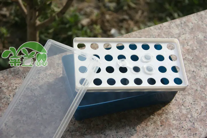 Бесплатная доставка 1 шт. коробка для хранения семян в бутылках большой или