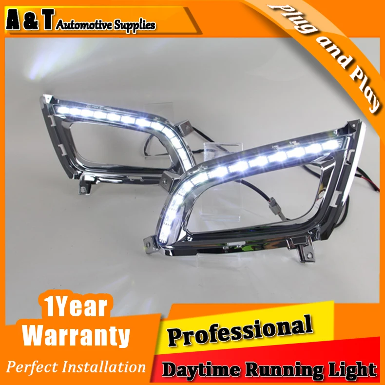 Car styling For Kia K5 LED DRL led fog lamps daytime running lights High brightness guide Four eye style | Автомобили и мотоциклы