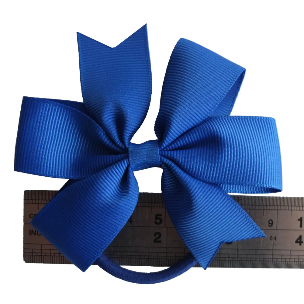 2 шт. бант для волос Pinwheel с эластичными лентами 1/4 '' эластичные аксессуары