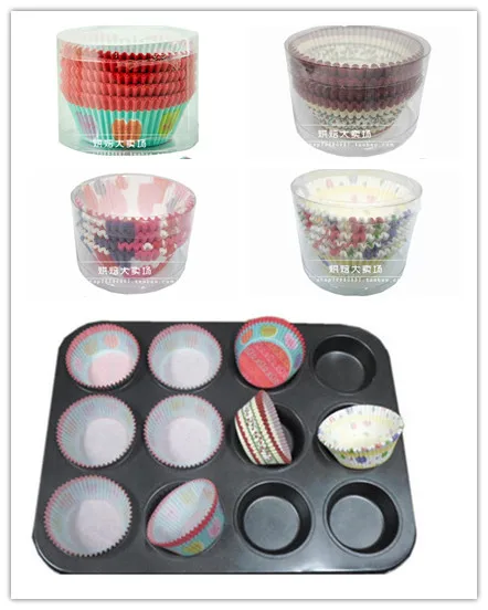 100pcs/lot Paper Cake Cup Cupcake Liners Decorations Mini Muffin Case Chocolate Bake Mold baking tools for cakes | Дом и сад