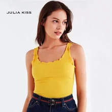 Женские майки с зубчатыми краями|casual tanks|tank topcasual tank top