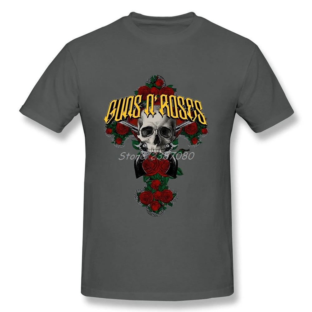 Новая футболка guns N Roses винтажная одежда для мужчин круглый вырез хлопок большой
