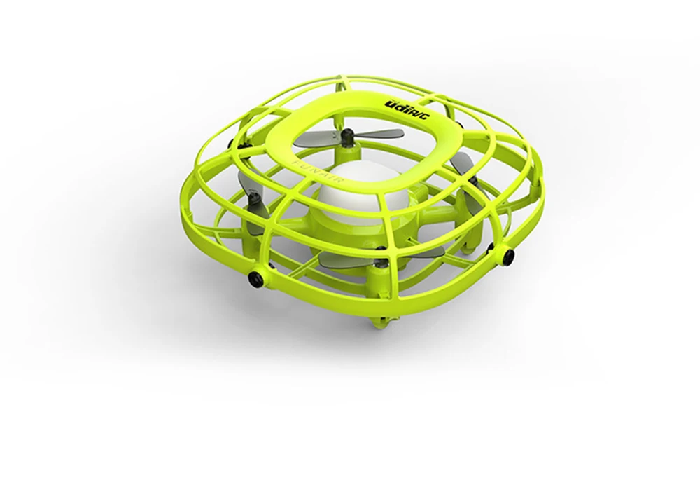 Набор Рам мини-квадрокоптера 2-в-1 НЛО Дрон индукции Крытый Drone дистанционного жест для дистанционно управляемого летательного аппарата Серебристые RC игрушки подарок на год