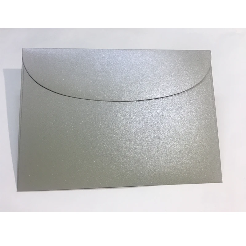 silver pearlite Западный 7 номер 250gsm перламутровая жесткая бумага заказной Фонд может нагрузить A5 разлома приглашения много цветов выбор - Цвет: silver pearlite