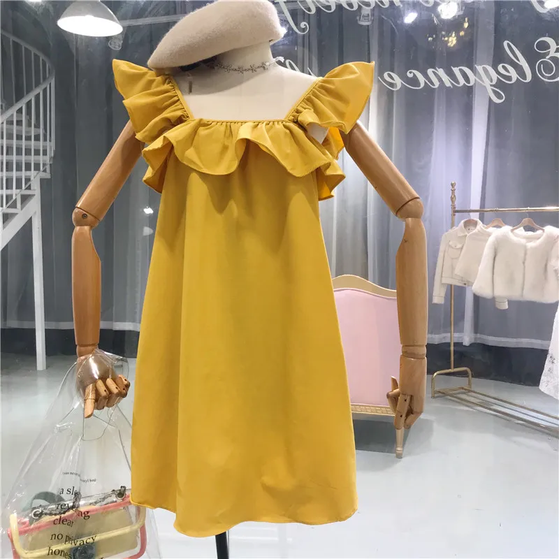 Женский свободный пуловер ALPHALMODA с оборками на плечах трапециевидного силуэта