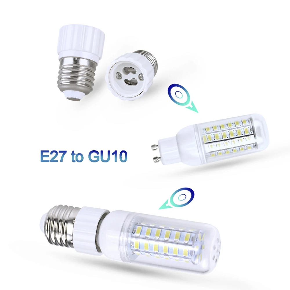 E27 E14 B22 светодиодный светильник конвертер держатель для E12 E17 GU10 G9 гнезда цоколя до