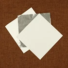 Серебристая алюминиевая фольга, упаковочная бумага для хлебобулочных шоколадных конфет, украшение для печенья ручной работы, упаковка, Оловянная фольга