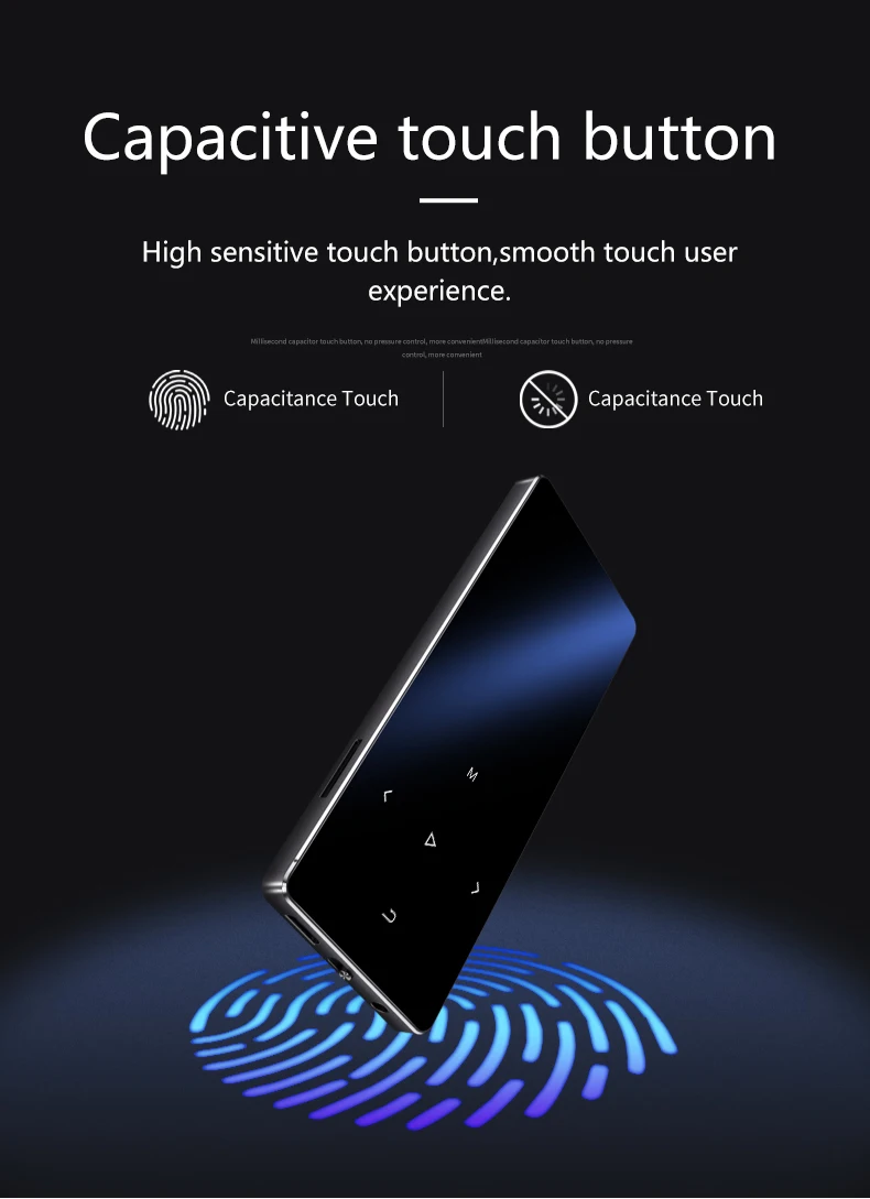 REDANT MP3-плеер Bluetooth со встроенным динамиком 1,8 дюймов экран сенсорные клавиши fm-радио диктофон электронная книга без потерь Hifi музыка
