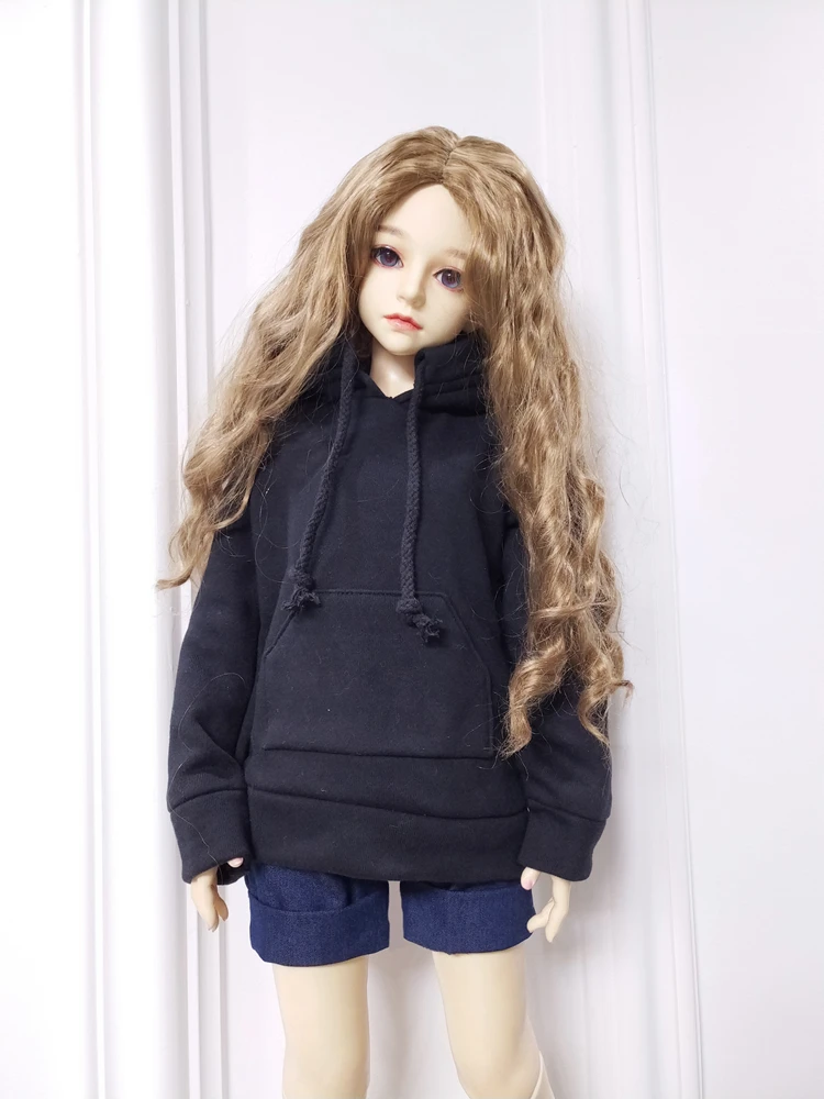 Женская Одежда для кукол 1/3 1/4 bjd 1/6 аксессуары для кукол свитер с дырками джинсовые шорты 2 шт./компл.