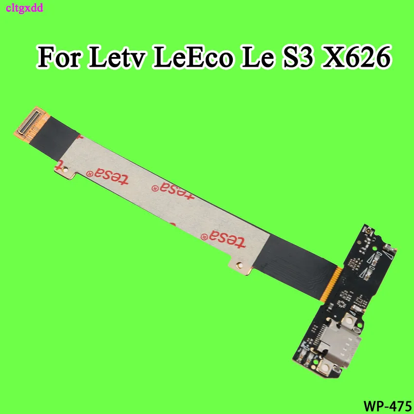 

cltgxdd For LeTV LeEco Le 2 S3 X626 X620 X621 USB Charger Charging Port Dock Connector Flex Cable with Microphone Module Board