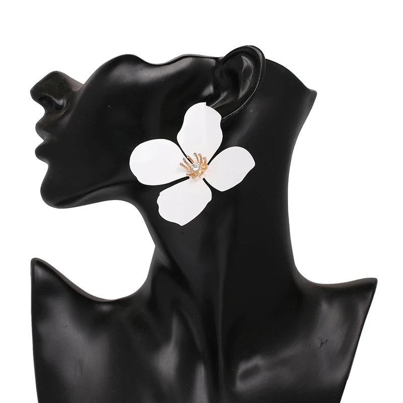 Серьги гвоздики с крупными цветами 2020|Серьги-гвоздики| |