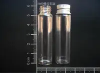 5000 pcs 6ml 16x60mm Small Clear Glass Bottle Vial Pendant With Aluminum Lid For Wedding Holiday Decoration Christmas Gifts