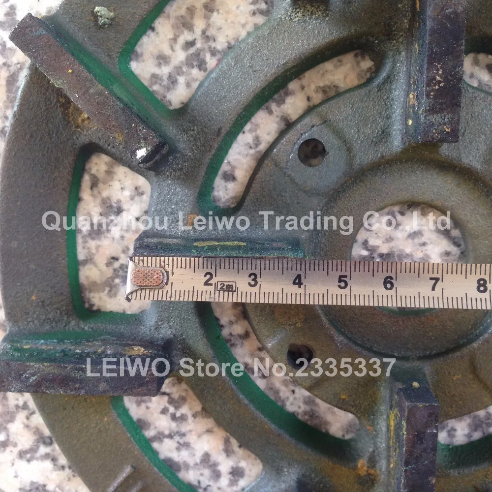 8 ступенчатая гранитная полировальная система шлифовальный диск с металлической