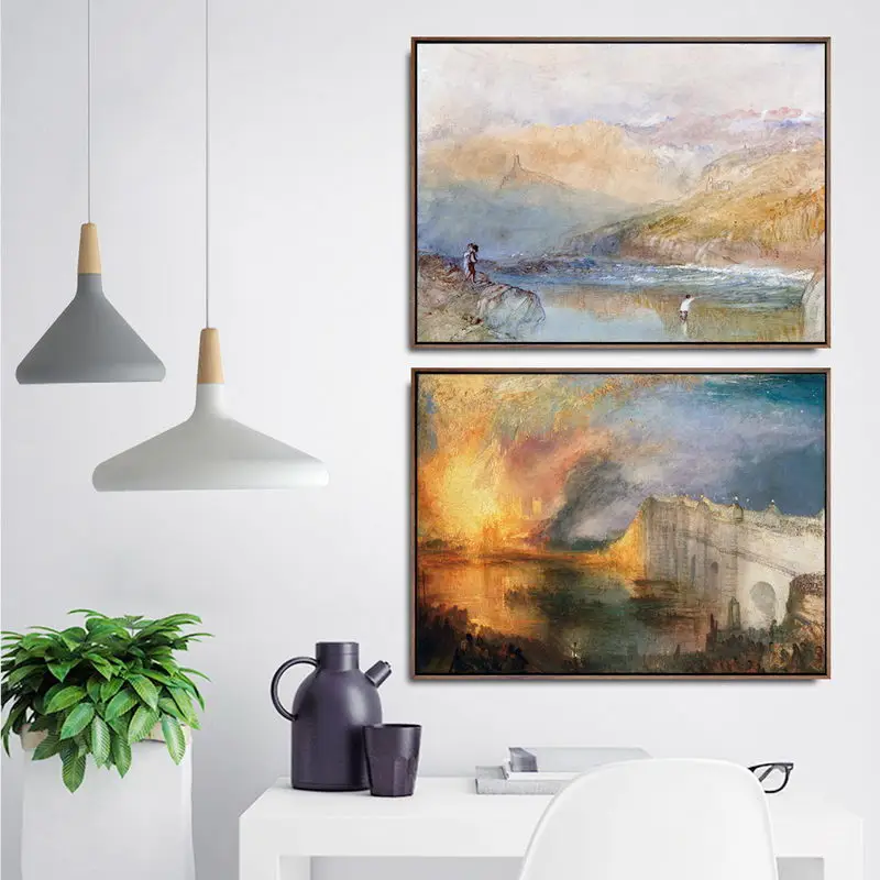 Украшение для дома настенные картины гостиной холст с печатью постера