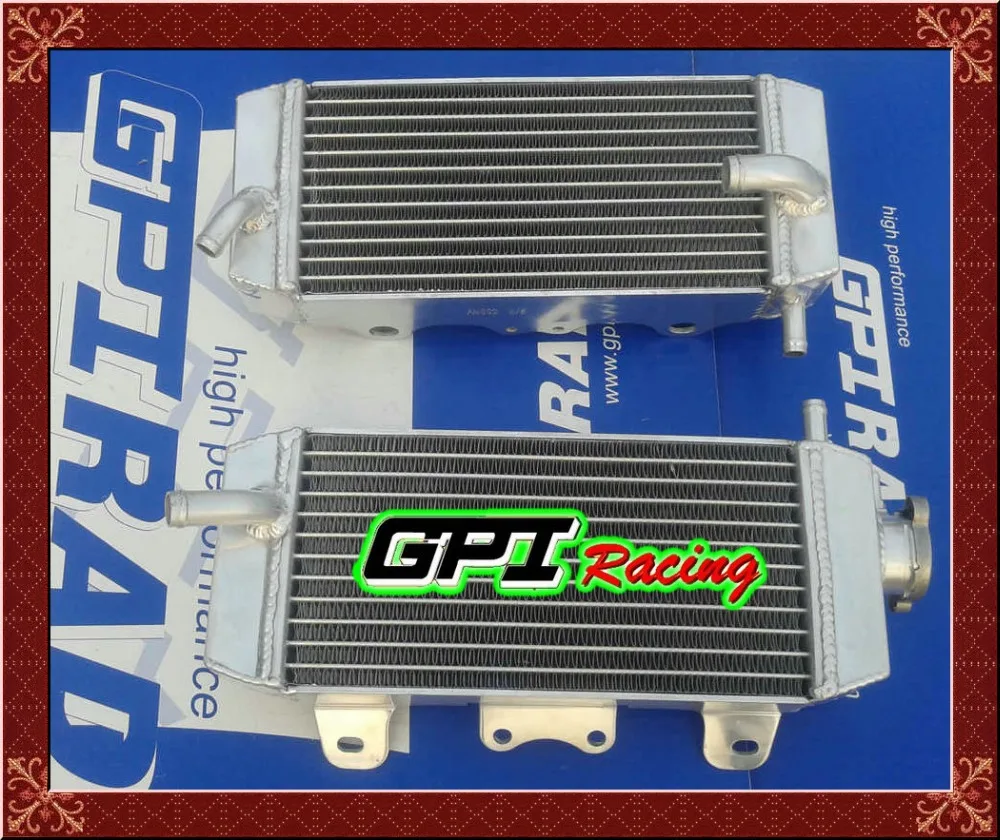 GPI гоночный алюминиевый радиатор для Yamaha WR250F WRF250 WRF 250 WR 250F 07-09 08 2007 2008 2009 |