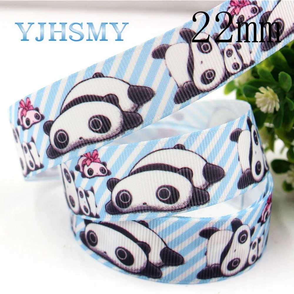 YJHSMY 22/25 10 ярдов мм мультфильм термопечать grosgrain Свадебные аксессуары Свадебный