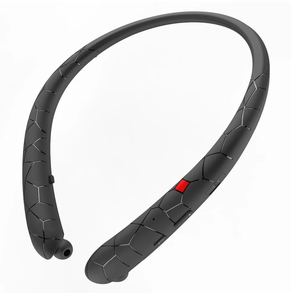 Neckband выдвижной наушники Bluetooth гарнитура спортивные беспроводные стерео с