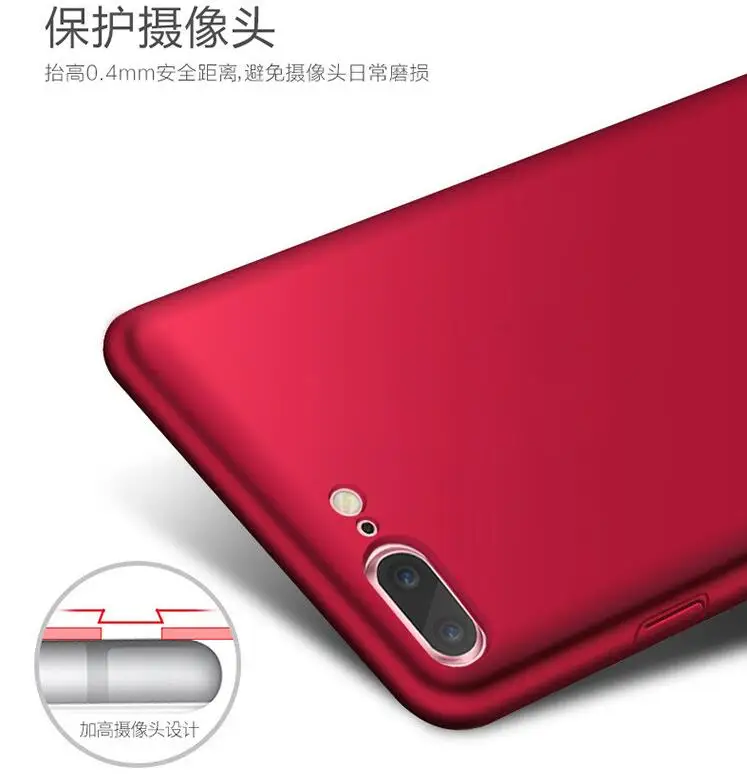 Wolfrule чехол для Apple iPhone 7 Plus жесткого пластика ультра-тонкий и роскошные гладкие PC