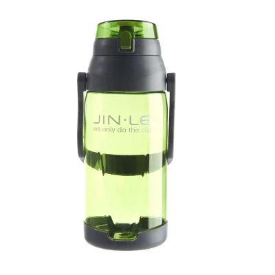 2000ml green 2000 мл 25000 мл большая емкость 2L/2.5L пластиковая Спортивная бутылка для воды портативная герметичная походная альпинистская бутылка для воды - Цвет: 2000ml green