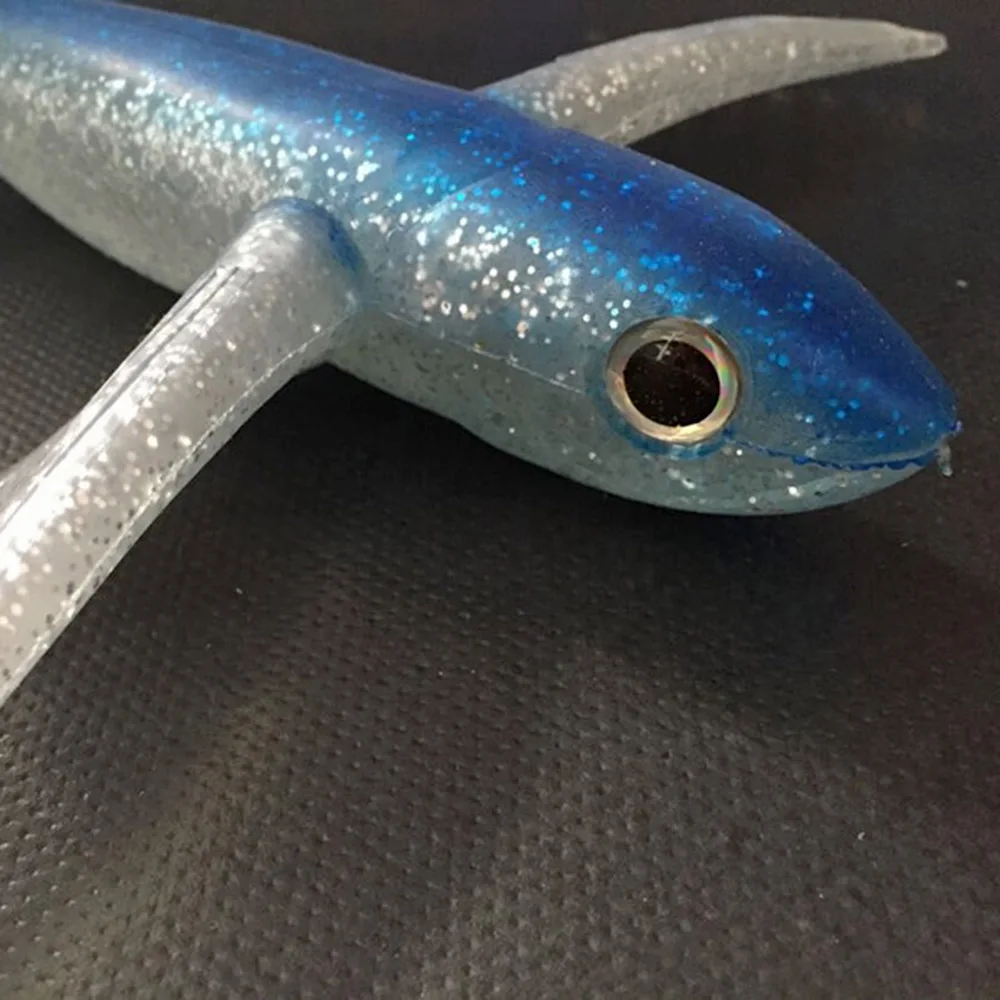 Искусственная Реалистичная мягкая рыболовная приманка летающая искусственная