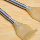 Портативный Телескопический раздвижной скребок для спины, Ручной Карманный металлический массажный инструмент для ручки MSU99