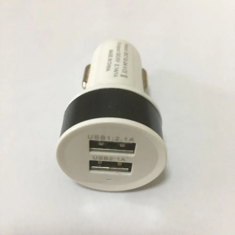Мини USB Автомобильное зарядное устройство для мобильного телефона планшет GPS 2.1A