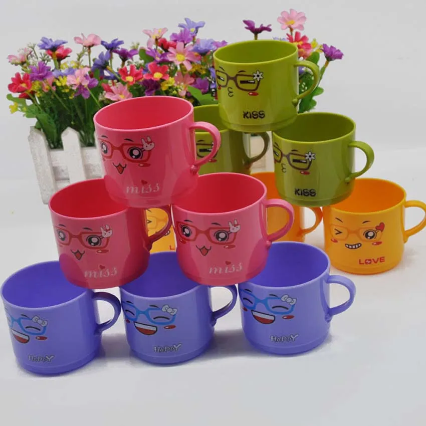 Милая мультяшная чашка для влюбленных креативная из полипропилена молока