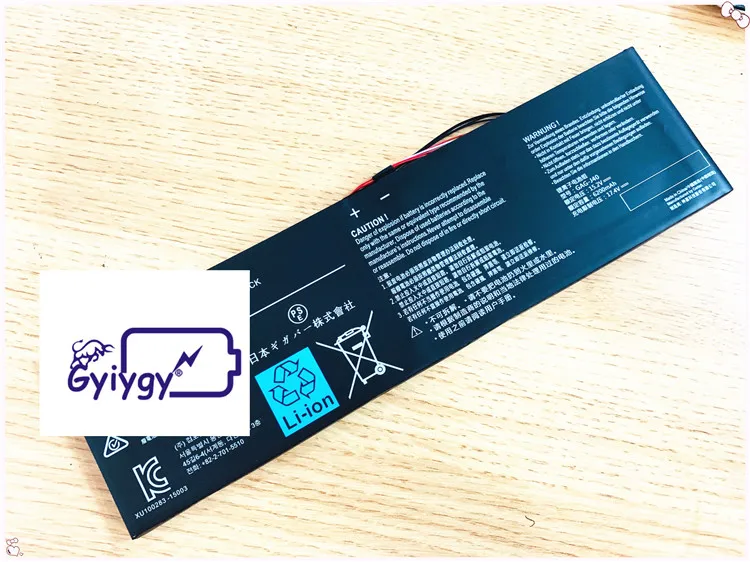 Аккумулятор для ноутбука Aero 14-K7 15-X9 14-W-CF2 14-P64WV6 GAG-J40 541387460003 14 GTX 1060 1050 TI 15 I7-7700HQ |