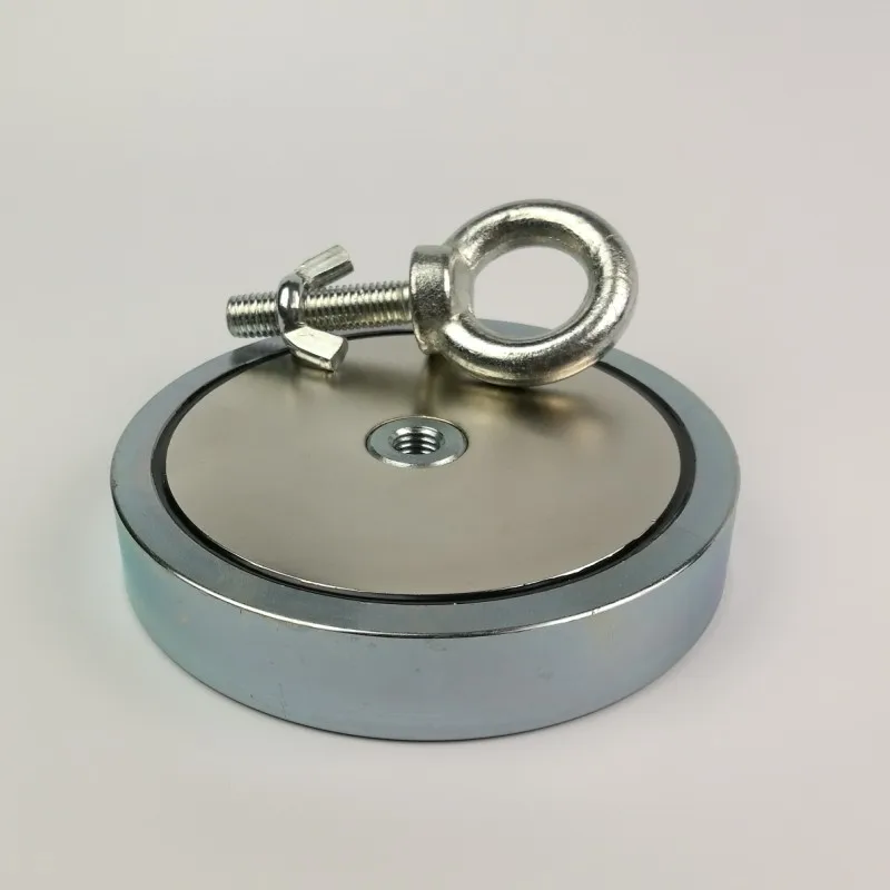 Неодимовые рыболовные магниты 1000 кг сверхмощные вертикальные тяговые N52 сильный