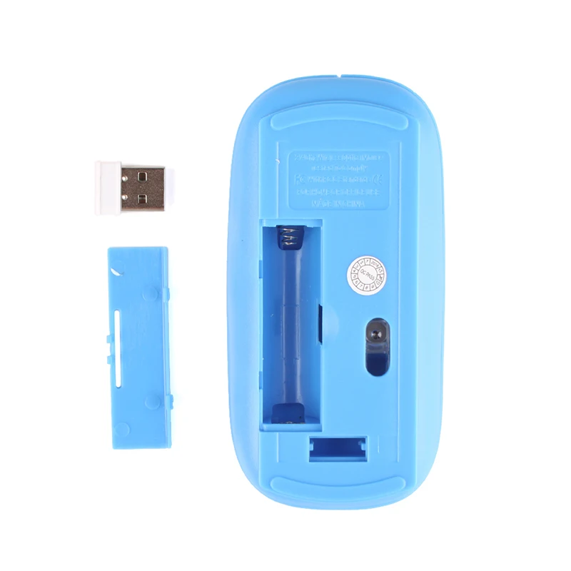 Модная Беспроводная мини мышь 2 4 ГГц 1600 DPI игровая Мыши USB колесная для ПК ноутбука