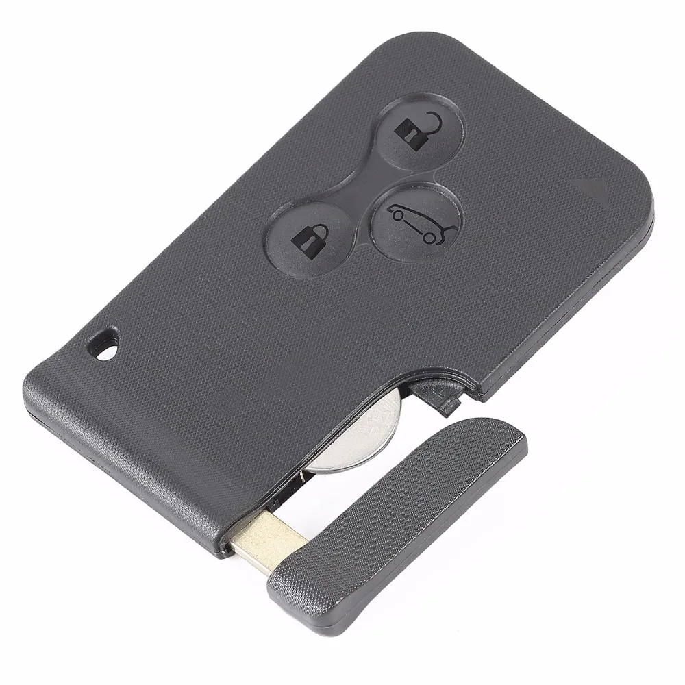 KEYECU 433 МГц PCF7947 дистанционный смарт ключ брелок 3 кнопки для Renault Megane Scenic Clio 2003