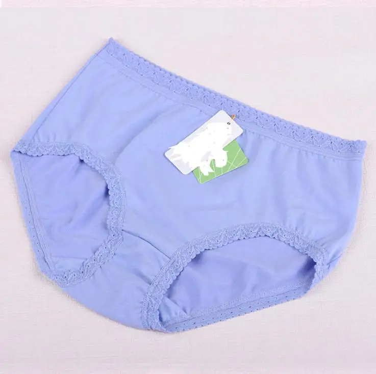 Трусы женские хлопковые большого размера со средней посадкой|ropa interior femenina|briefs
