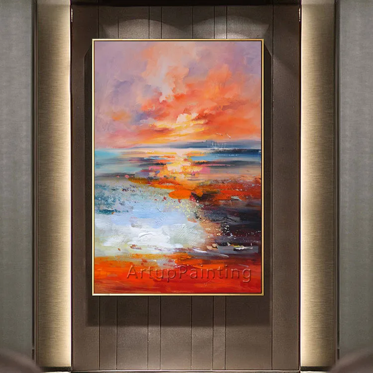 Холст акриловая живопись настенные картины для гостиной домашний декор