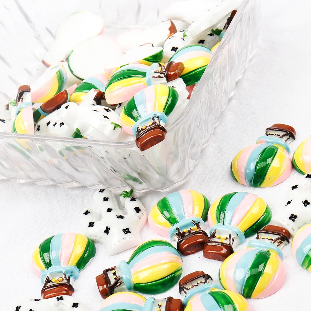 AHB каучуковые Кабошоны с горячим воздушным шаром КАКТУСОМ милые Чехлы для