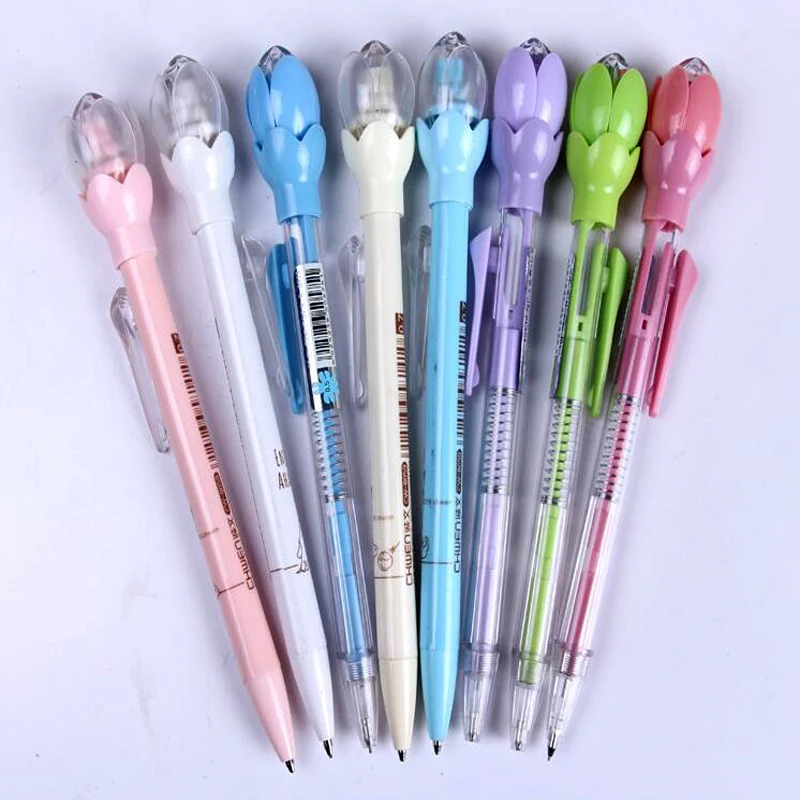 Креативные механические карандаши 0 7 мм для создания цветов милый подарок