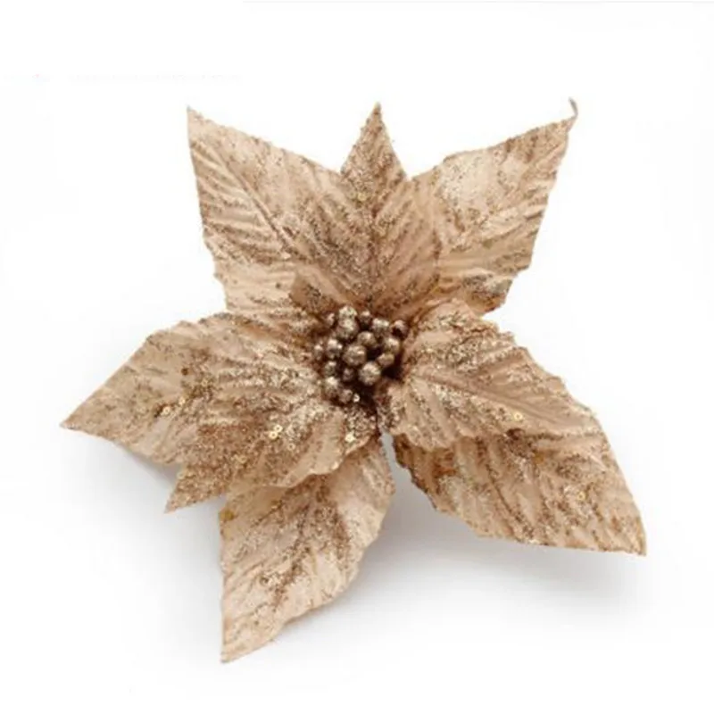 24 см елки договоренности Рождественский цветок Рождество украшения | Дом и сад