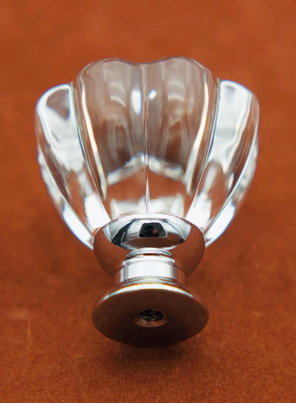

30mm K9 Crystal Knob Flower shape Drawer Pull Handle Wardrobe Kitchen Cabinets Cupboard Door Pull Knobs