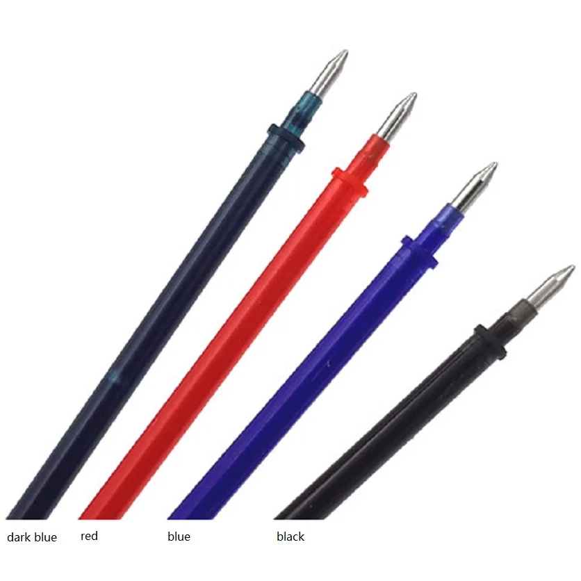 Aihao 1370 0 5 мм Сменные гелевые стержни для ручек синие Черные темно красные чернила