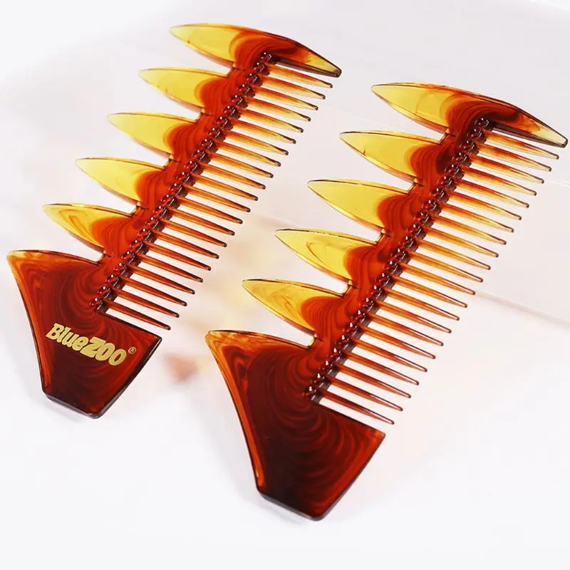 Расческа для волос 2 в 1 расческа с двойными боками стиле ретро обратной головкой