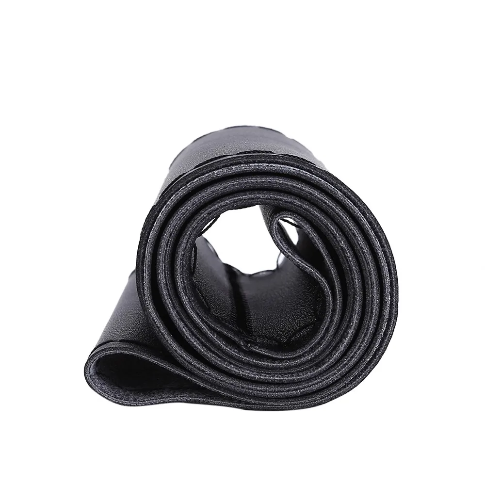 38 см многоцветная резьба крышка рулевого колеса автомобиля мягкая