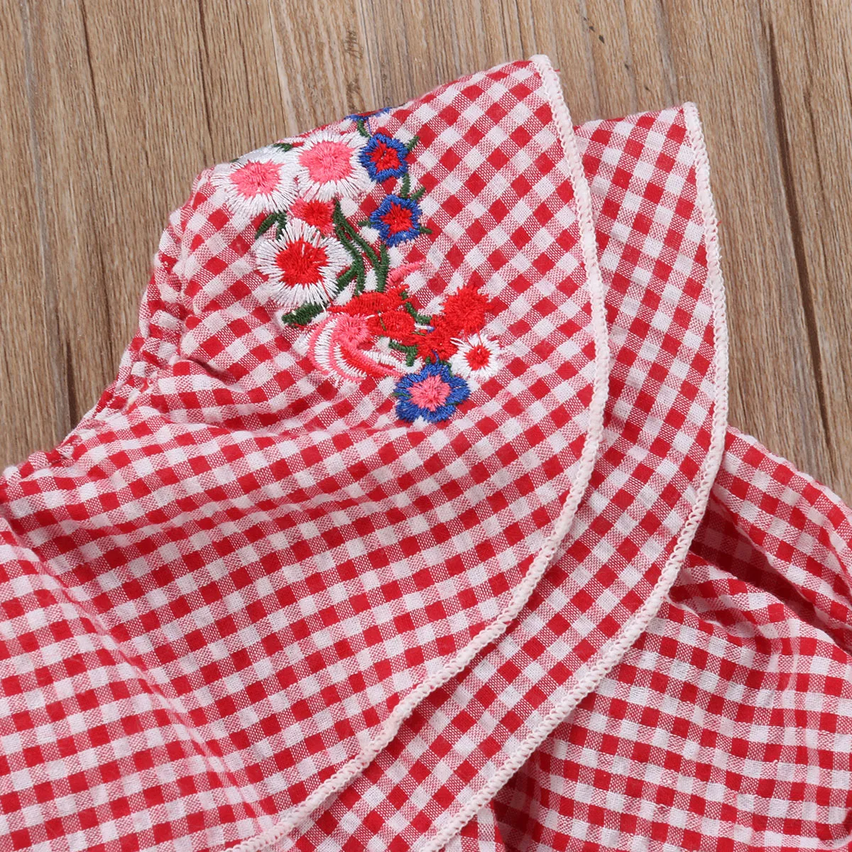 Canis Newborn Kid Baby Girls Off Shoulder Flower Tops Cloth Hot Pants Outfit Set Ruffles Adjustable Shorts 1-6Y Chi8ldren Cotton | Мать и