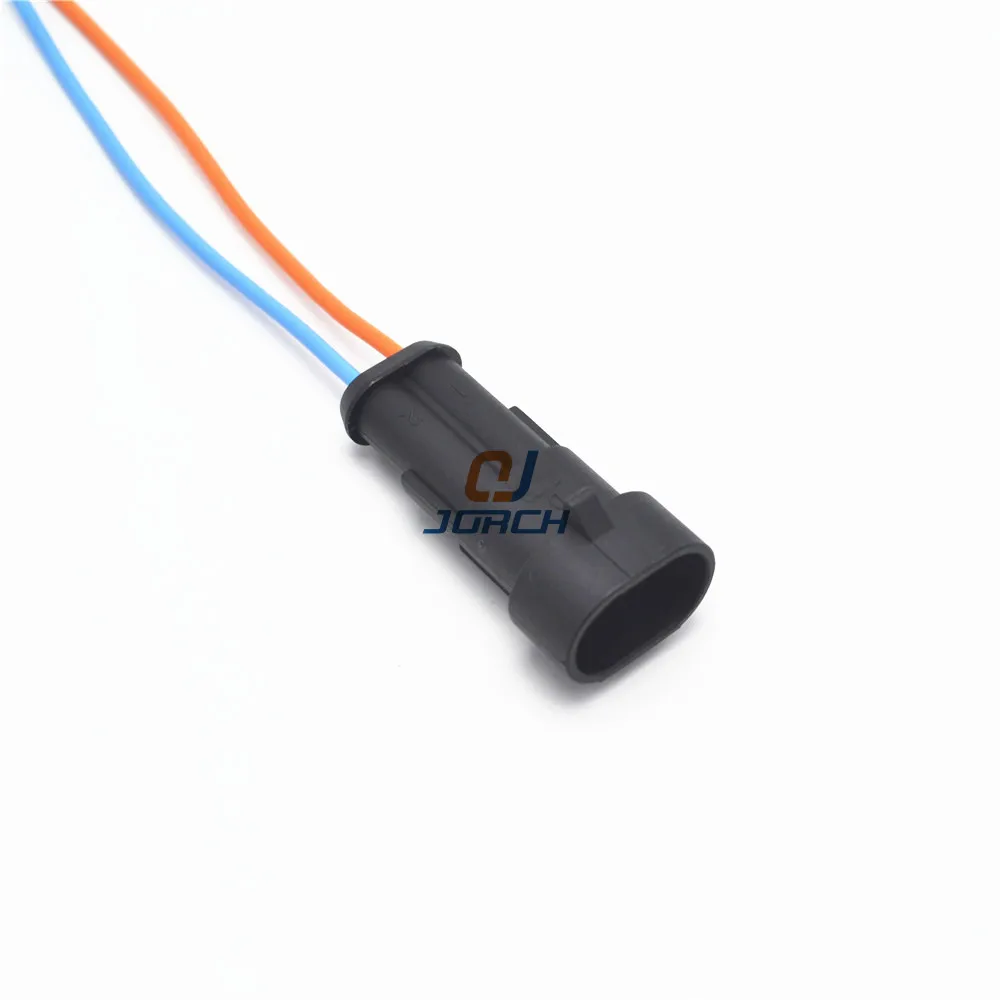 5 комплектов 2 Pin 1 серия AMP Автомобильный Водонепроницаемый Жгут проводов разъем с