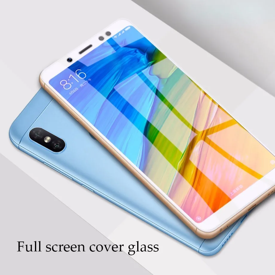 3D изогнутое закаленное стекло для Xiaomi Redmi Note5 защита экрана Note 5A полное покрытие