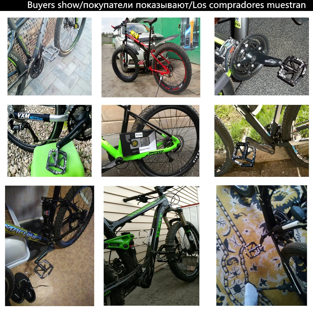 

Bicycle Pedal Aluminum/Alloy Mountain Bike Pedals Road Cycling Sealed 3 Bearing Pedals BMX UltraLight bike Pedal Bicycle Parts